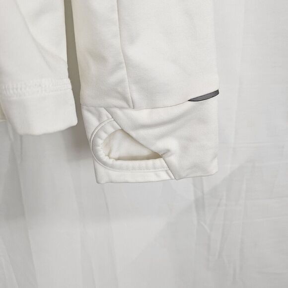 Athleta Jacket Large White  Full Zip Back Pocket Stretch Running 862099 - Picture 8 of 8